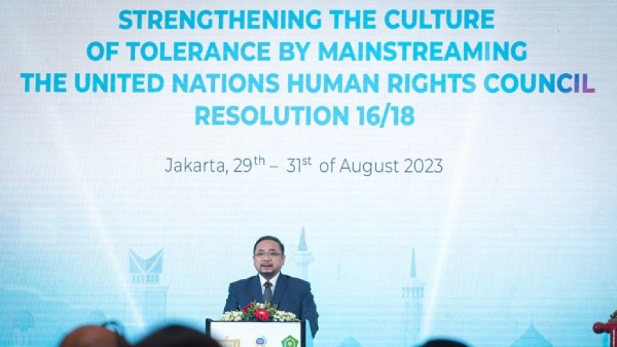 Menag: Budaya Toleransi Kunci Utama Mengelola Perbedaan