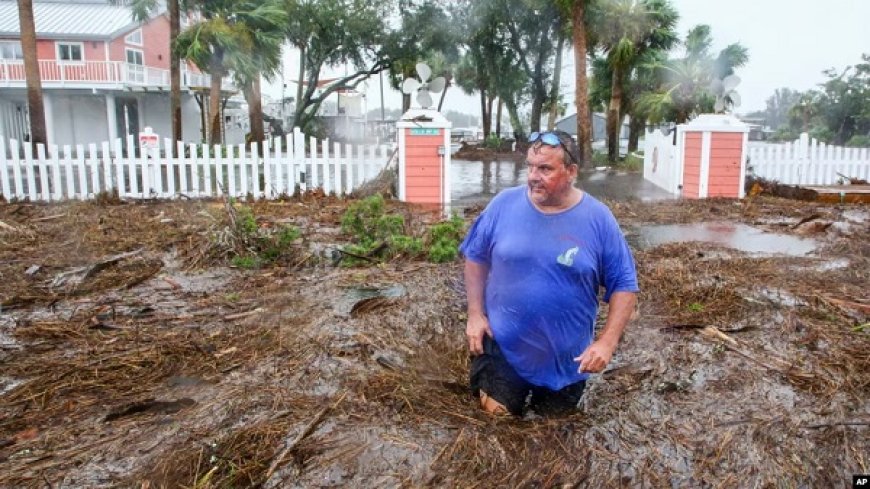 Badai Idalia Terjang Bagian Tenggara AS, Biden Serukan Warga Tetap Waspada