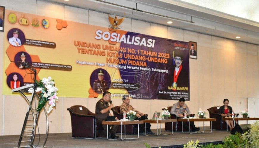 Pemkab dan Kejari Tulungagung Gelar Sosialisasi UU Pidana Bersama APH, Memaksimalkan Fungsi RJ