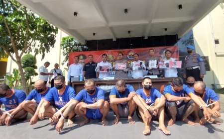 Polres Kediri Ungkap 17 Kasus Narkotika Jaringan Antar Pulau Jawa