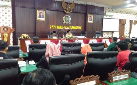 Komisi III DPRD Trenggalek Gelar Raker, Tindak Lanjut Pembahasan APBD Perubahan 2023