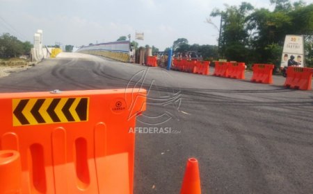 Jembatan Ngujang 1 Ditutup Total, Begini Rekayasa Lalin