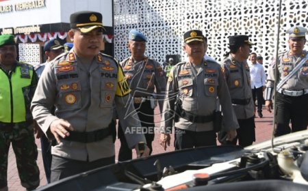 Polres Trenggalek Resmi Gelar Operasi Zebra Semeru 2023