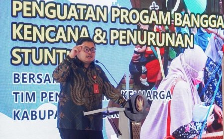 Terima Kunjungan Kepala BKKBN RI, Mas Dhito Masukkan Penanganan Stunting Pada Indikator Kerja Camat