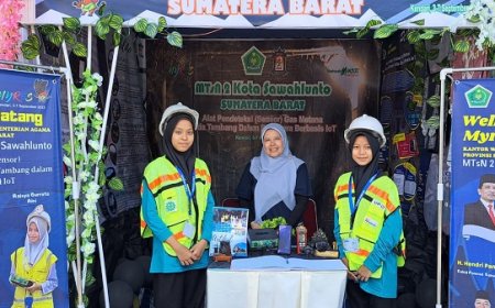 MTsN 2 Sawahlunto Ciptakan Alat Deteksi Gas Metan Berbasis Internet