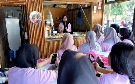 Hasilkan Cuan, Milenial di Lampung Utara Gelar Pelatihan Usaha Angkringan
