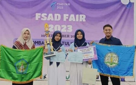 Lagi, Siswa MAN 1 Kudus Raih Juara 1 FSAD ITS dan Raih Golden Tiket