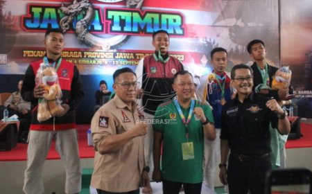 Tetap Optimis Masuk 8 Besar, Ini Raihan Medali Sementara Kabupaten Kediri