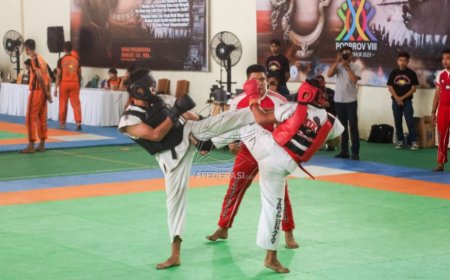 Cabor Tarung Derajat Kabupaten Kediri Borong 11 Medali Porprov Jatim