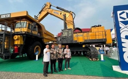 XCMG Heavy Industries Memulai Debut di Pameran Pertambangan Indonesia