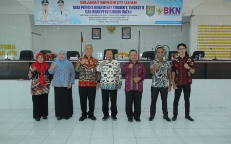 ASN Asahan Ikuti Ujian Dinas dan Ujian Penyesuaian Ijazah, Ini Tujuannya