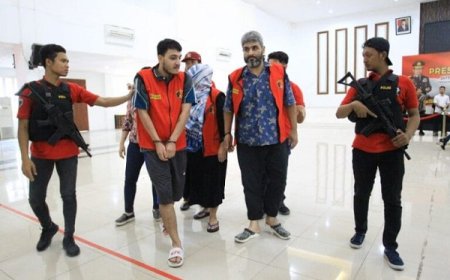 Empat Warga Pakistan Tertangkap karena Gendam Kasir Minimarket