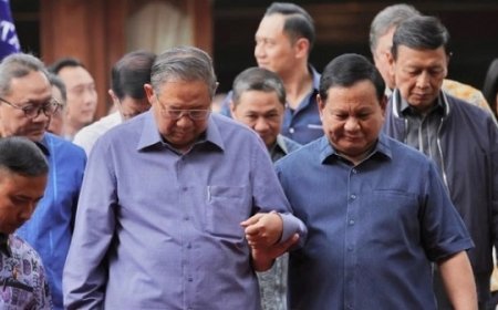 SBY ke Prabowo: Berjuanglah Sekuat Tenaga, Kita Semua Menyukseskan