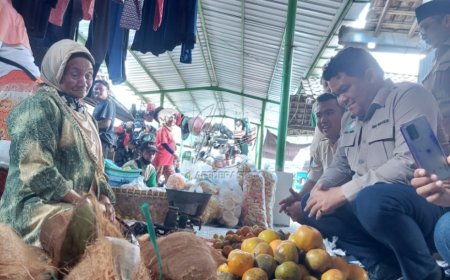 Blusukan Pasar Tradisional di Kediri, DPP PAPERA Sebut Daya Beli Masyarakat Turun