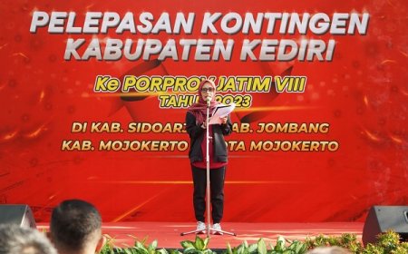 20 Atlet Kembali, Bupati Kediri Targetkan Masuk 8 Besar Porprov VIII