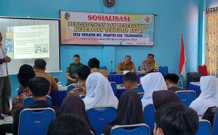 Pemdes Srikaton Gencar Tekan Kekerasan Anak