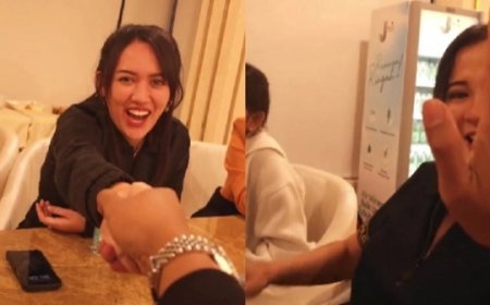 Momen Bella Bonita-Happy Asmara Berdampingan Depan Denny Caknan: Ini Cara Berteman dengan Mantan