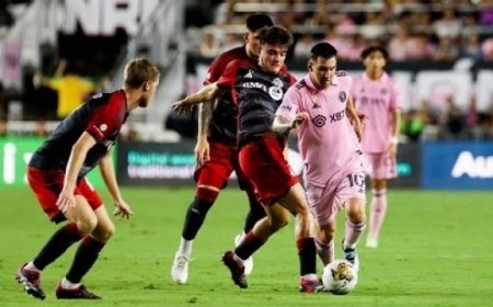 Pertandingan Inter Miami vs Toronto FC dalam pekan ke-28 Major League Soccer (MLS) 2023/2024 berakhir dengan kemenangan mengesankan bagi Inter Miami