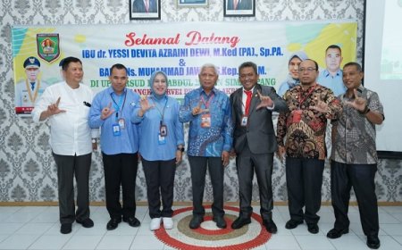 Tim Survey Akreditasi Tinjau Layanan RSUD Haji Abdul Manan Simatupang