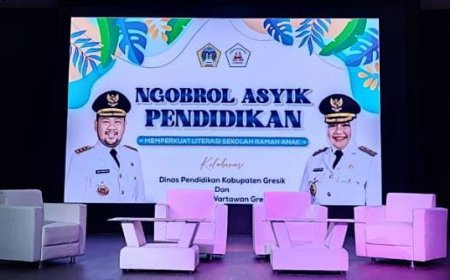 Kolaborasi KWG-Dispendik Gresik "Ngobrol Asyik" Sekolah Ramah Anak