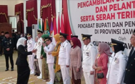 Gubernur Jawa Timur Khofifah Indar Parawansa Minta 4 Prioritas dari Pj Bupati