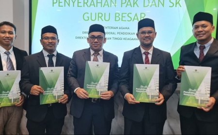 UIN Ar-Raniry Tambah Lima Guru Besar