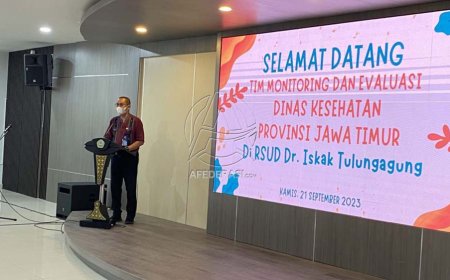 Dinas Kesehatan Provinsi Jawa Timur Memantau Kemajuan RSUD dr. Iskak Tulungagung dalam Pelayanan 10 Penyakit Prioritas