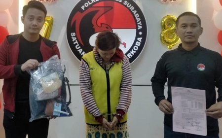 Polisi Tangkap Pengedar Narkoba Cantik di Surabaya