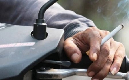 Kontroversi Polantas: Merokok Sambil Berkendara, Video Viral Curi Perhatian