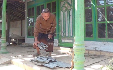 Puting Beliung Melanda Situbondo, Belasan Rumah Warga Rusak