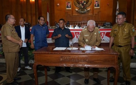 Eksekutif dan Legislatif Asahan Bahas Ranperda APBD Perubahan 2023
