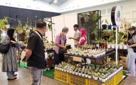 FLOII Expo 2023: Tanaman Hias dan Potensi Kekayaan Alam Indonesia yang Menggoda