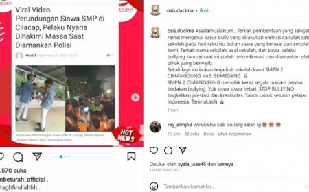 Maraknya Kemarahan Publik di Cilacap Akibat Kasus Bullying, SMPN 2 Cimanggung Terseret Dalam Sorotan