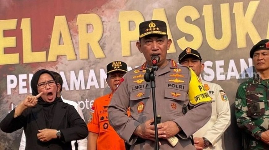 Belasan Ribu Personel TNI-Polri Jaga Ketat KTT ASEAN ke 43 di Jakarta, Kapolri: Waspada Potensi Ancaman Sekecil Apapun!