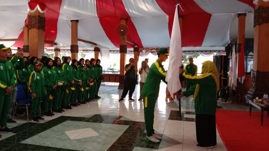 Puluhan Atlit Situbondo Berlaga Pada Ajang Porprov Jatim, Wabup Situbondo: Kesehatan Para Atlet Menjadi Hal Utama