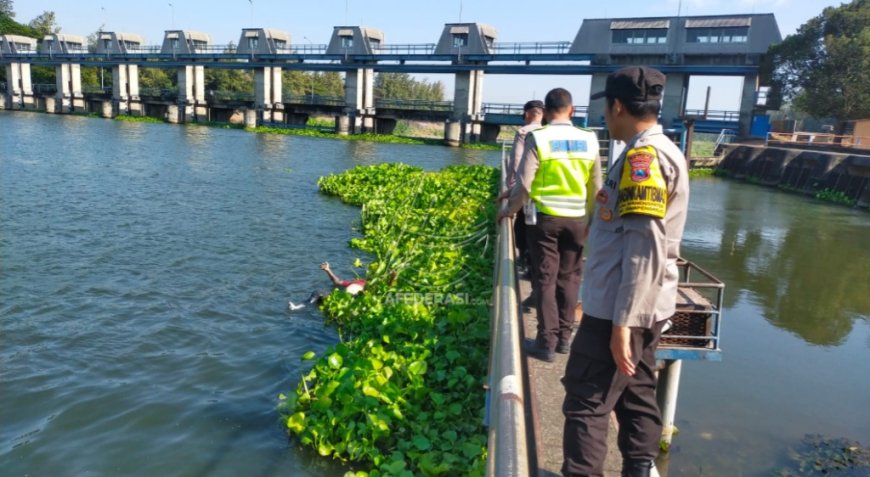 Jasad Laki-laki Ditemukan di Bendung Gerak Waru Turi