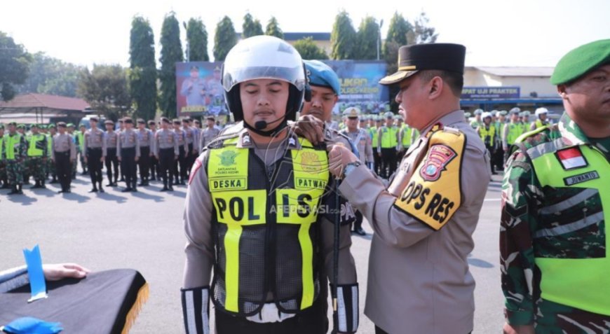 Hari Ini Polres Kediri Mulai Lakukan Operasi Zebra, Ini Sasarannya