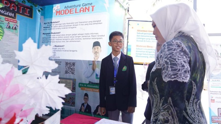 Puluhan Hasil Penelitian Siswa Madrasah Dipamerkan dalam Expo Myres 2023 di Kendari