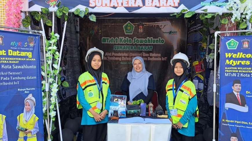 MTsN 2 Sawahlunto Ciptakan Alat Deteksi Gas Metan Berbasis Internet