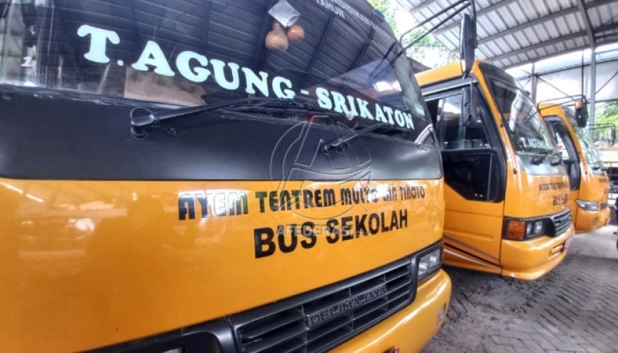 Pelayanan Bus Sekolah Kembali Normal, Dishub Tulungagung : Sementara Gunakan Dana Perawatan Kendaraan Lainnya