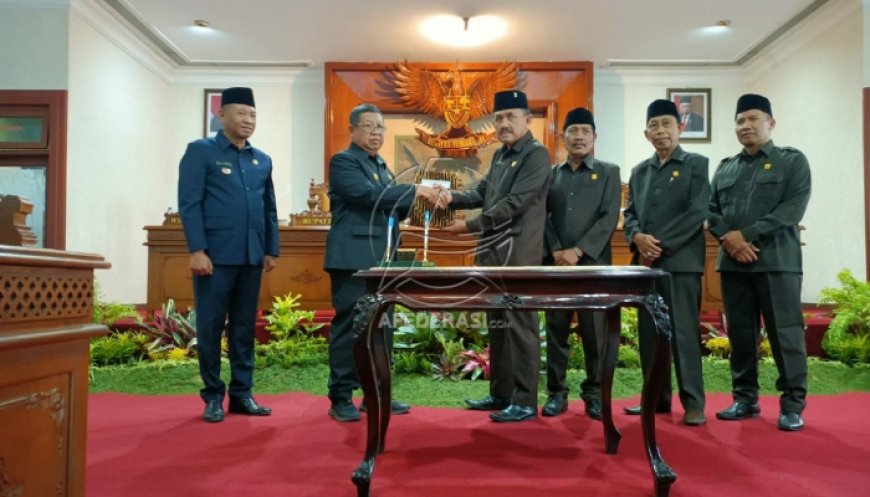 Pemkab dan DPRD Tulungagung Setujui Perubahan APBD T.A 2023