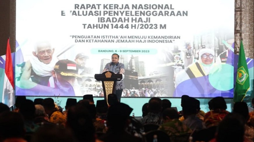 Evaluasi Haji, Gus Men Minta Kaji Istithaah Kesehatan dan Masa Tinggal Jemaah