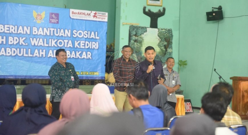 2175 Warga Kediri Dapat Bantuan Pangan Non Tunai Daerah