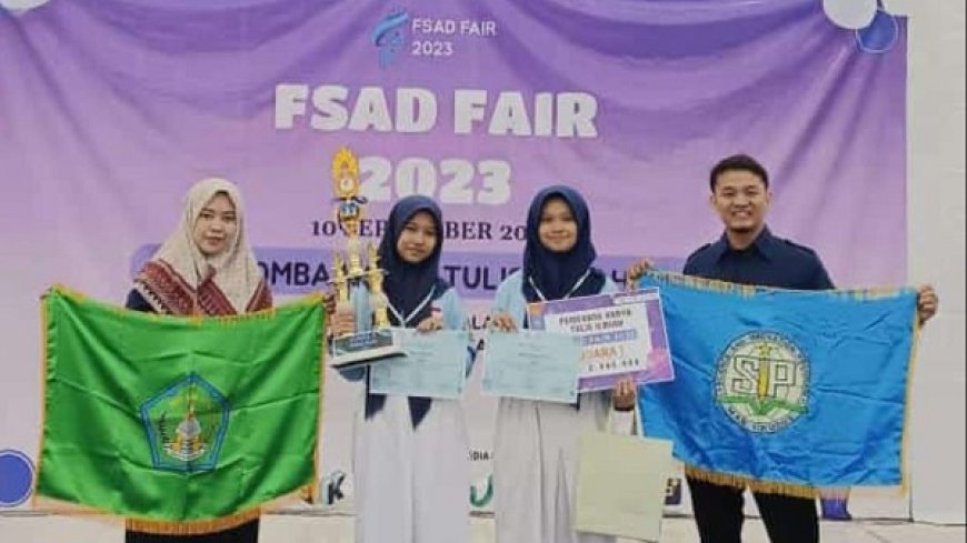 Lagi, Siswa MAN 1 Kudus Raih Juara 1 FSAD ITS dan Raih Golden Tiket