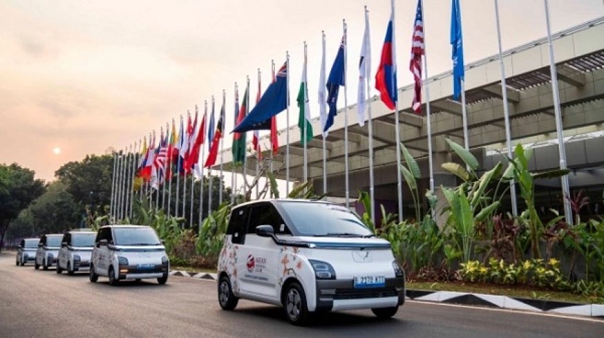 Sebanyak 150 Unit Wuling Air ev Turut Sukseskan KTT ASEAN 2023