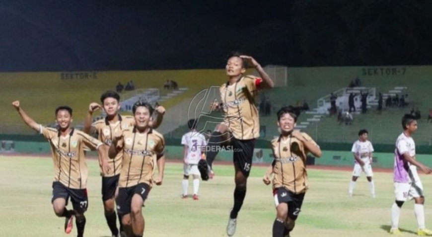 Gol Penalti Didit Pastikan Kabupaten Kediri Raih Tiket Final di Ajang Porprov Jatim