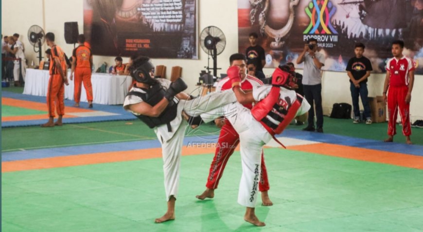 Cabor Tarung Derajat Kabupaten Kediri Borong 11 Medali Porprov Jatim