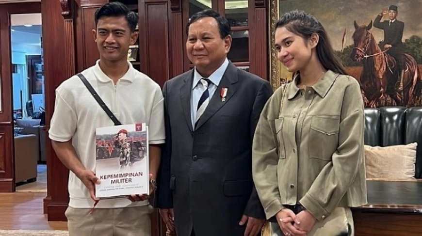 Bertemu Prabowo, Ekspresi Canggung Pratama Arhan dan Azizah Salsha Bikin Gemas: Tangannya Senggol-senggolan!