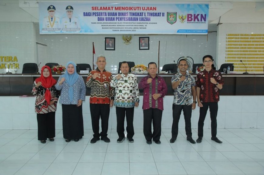 ASN Asahan Ikuti Ujian Dinas dan Ujian Penyesuaian Ijazah, Ini Tujuannya