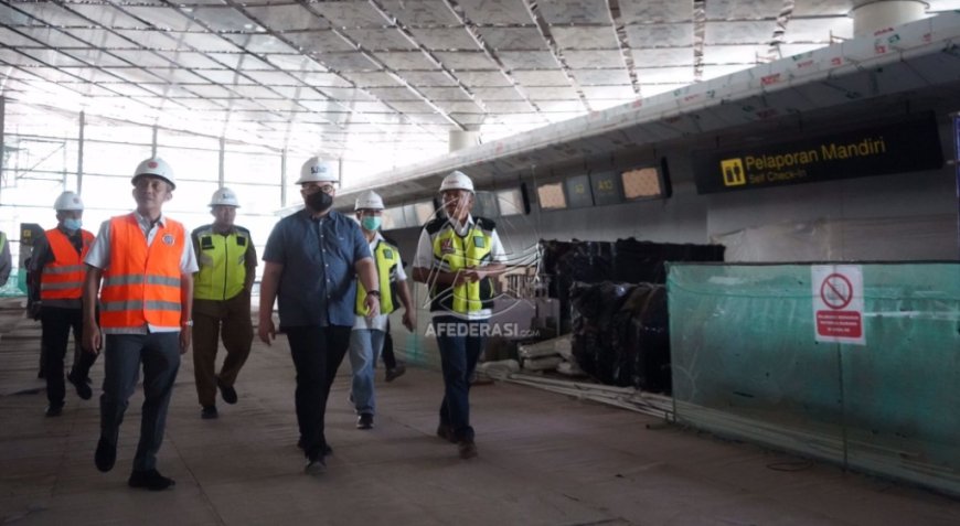 Pembangunan Bandara Capai 97 Persen, Bupati Kediri Siapkan Infrastruktur Pendukung Bandara Internasional Dhoho Kediri